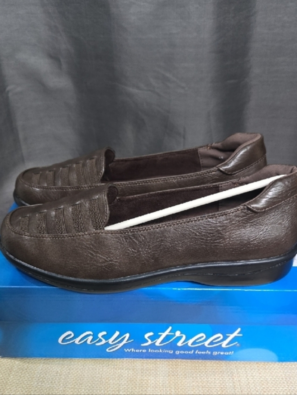 Dark Brown Slip-On Loafers
